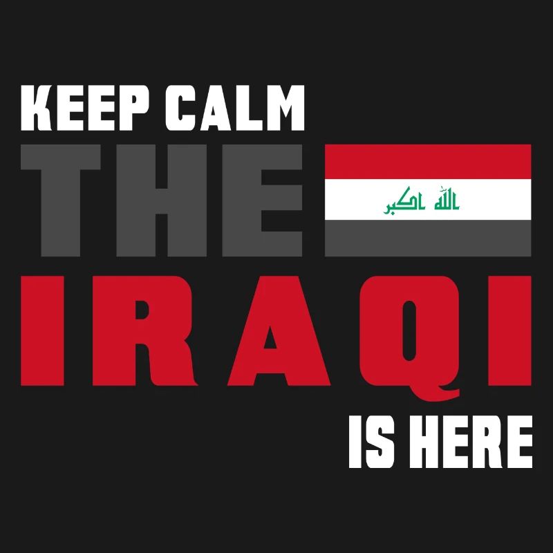 Drapeau Irak Keep Calm