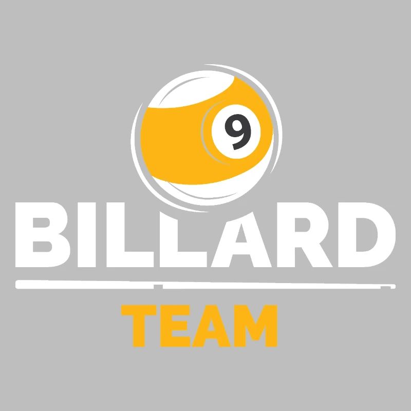Conception du logo de l’équipe de billard à 9 boules