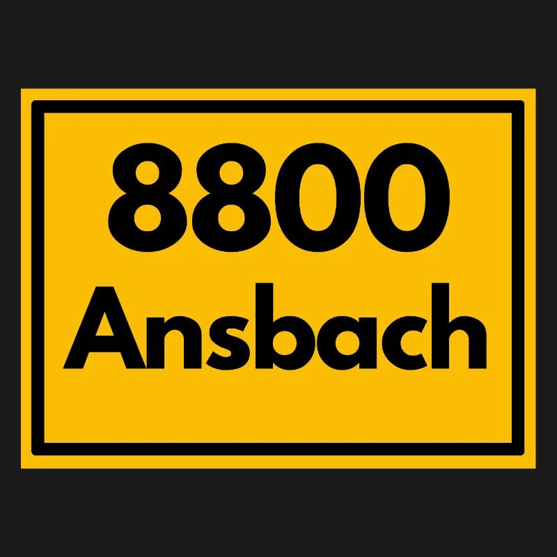 OLD POSTCODE POSTCODE RETRO 8800 ANSBACH FRANKEN
