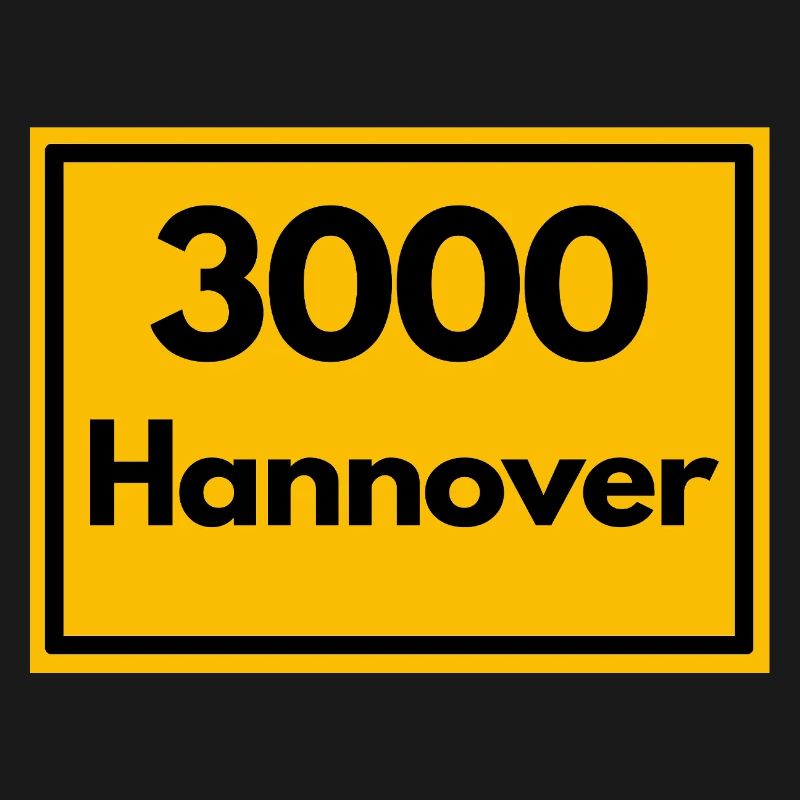 ALTE POSTZIP CODE RETRO 3000 HANNOVER - Messe