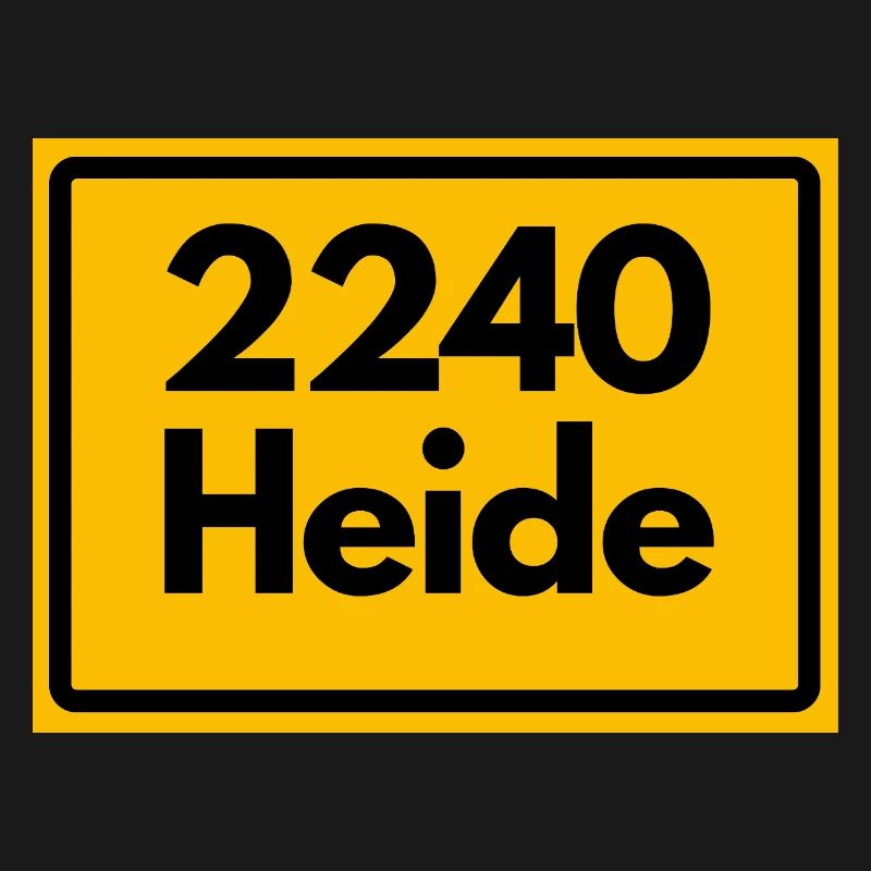 OLD POSTCODE POSTCODE RETRO 2240 HEIDE MARSHENLAND