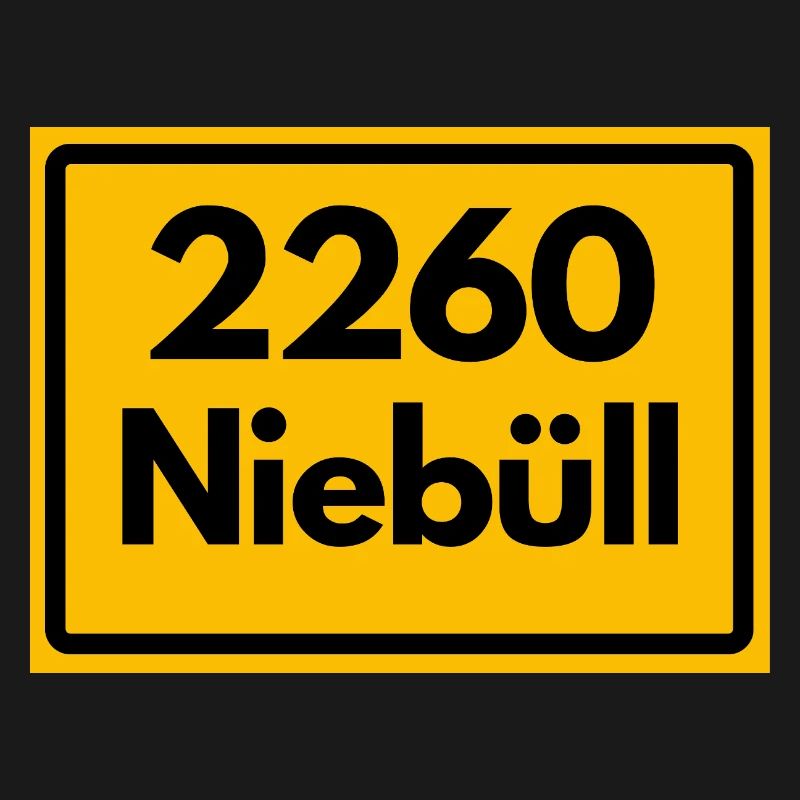 OLD POSTCODE POSTCODE RETRO 2260 NIEBÜLL – NORTH SEA