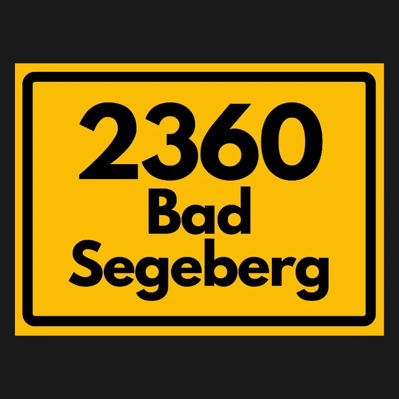 ANCIEN CODE POSTAL RÉTRO 2360 BAD SEGEBERG