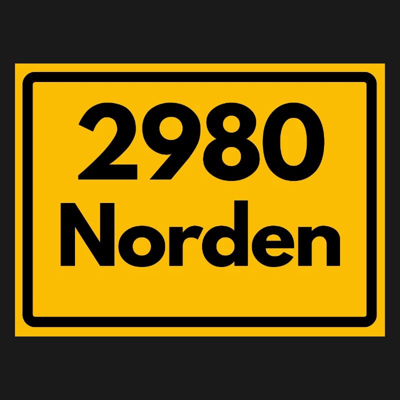 OLD POSTCODE ZIP CODE RETRO 2980 NORTH EAST FRISIA