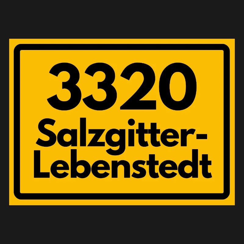 ANCIEN CODE POSTAL RETRO 3320 SALZGITTER
