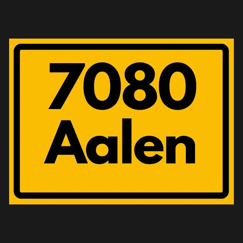 OLD POSTCODE ZIP CODE RETRO 7080 AALEN HEIMATSTOLZ