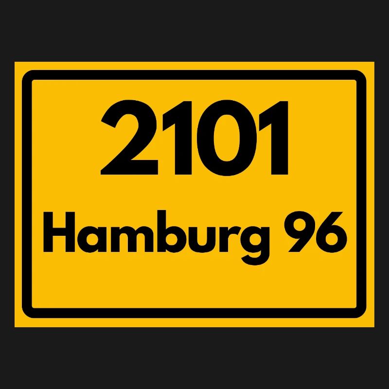 OLD POSTCODE POSTCODE RETRO 2101 HAMBURG 96 HEIMAT
