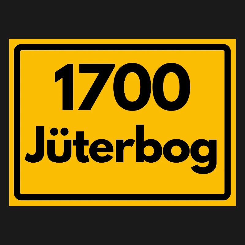 OLD POSTCODE POSTCODE RETRO 1700 JÜTERBOG HEIMAT