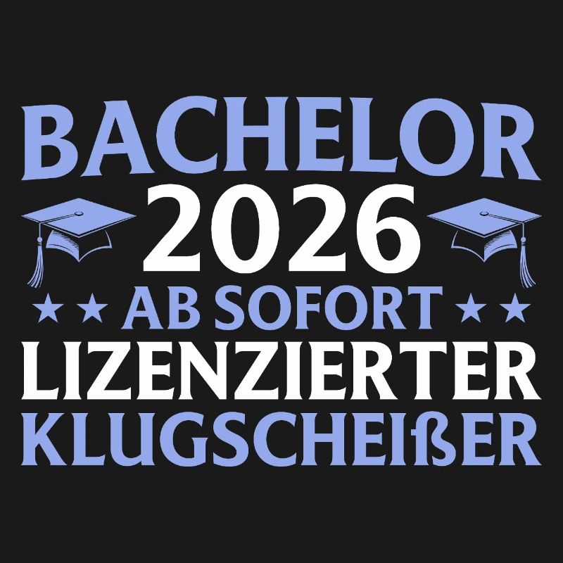 Studium geschafft 2026 Bachelor Abschluss Geschenk