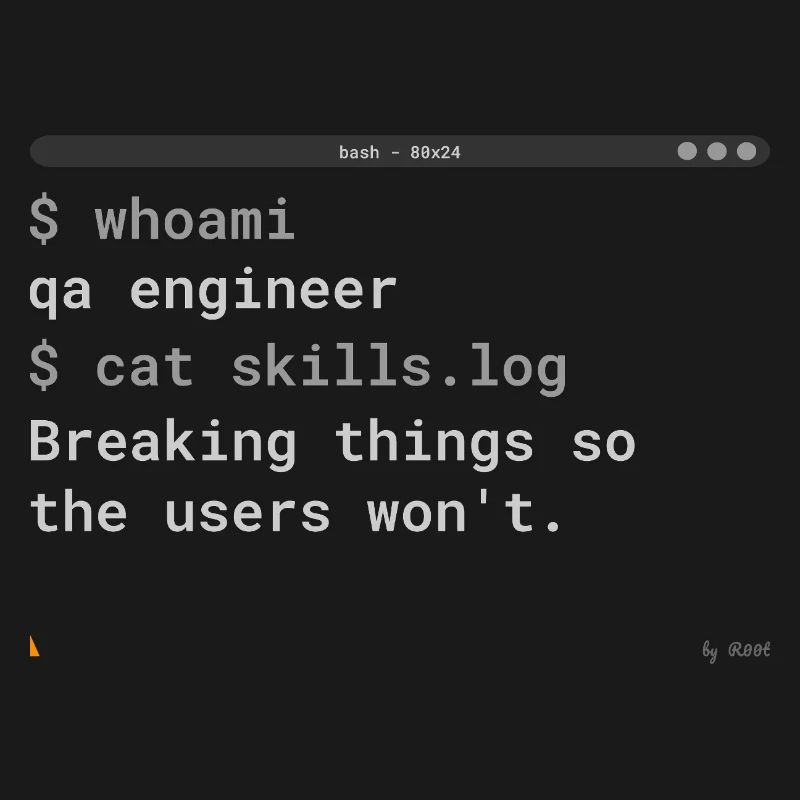QA Engineer Terminal Design - IT Gift