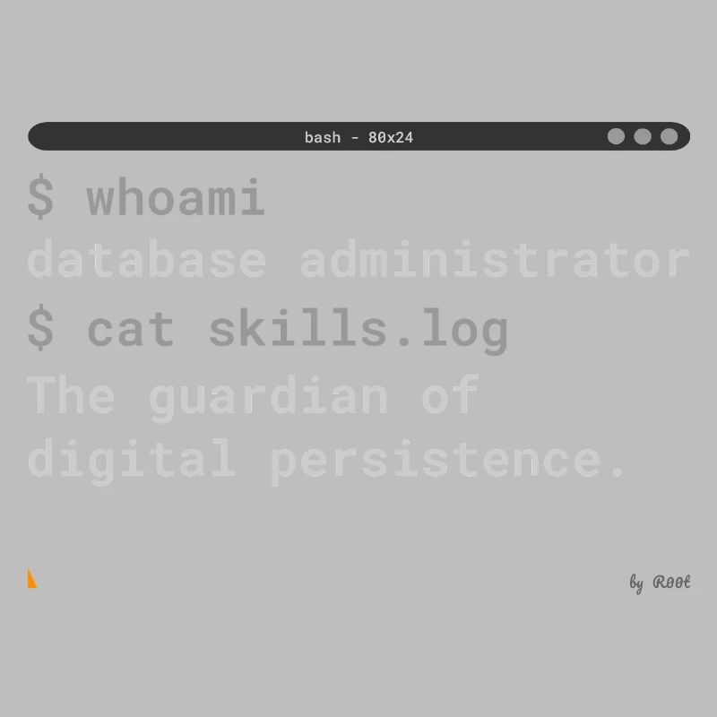 Database Administrator Terminal Design