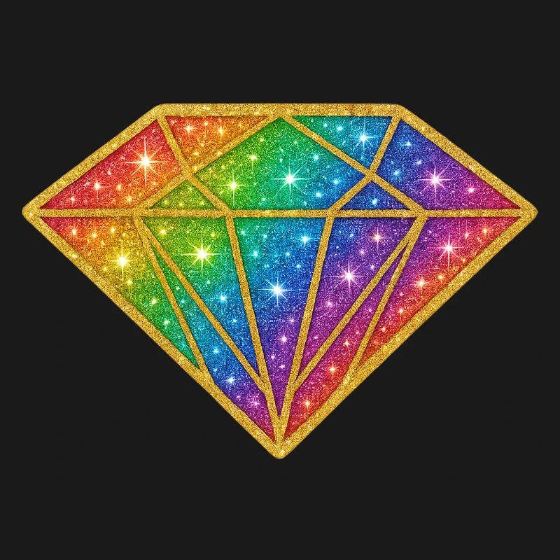 Rainbow Diamond Glitter