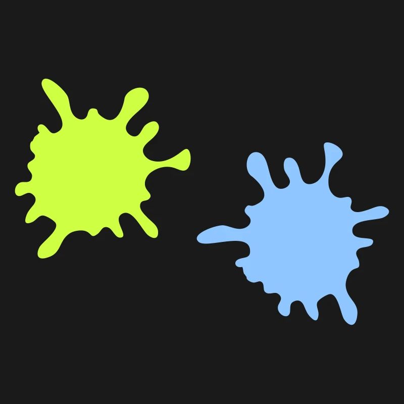 Neon Splash Splatter