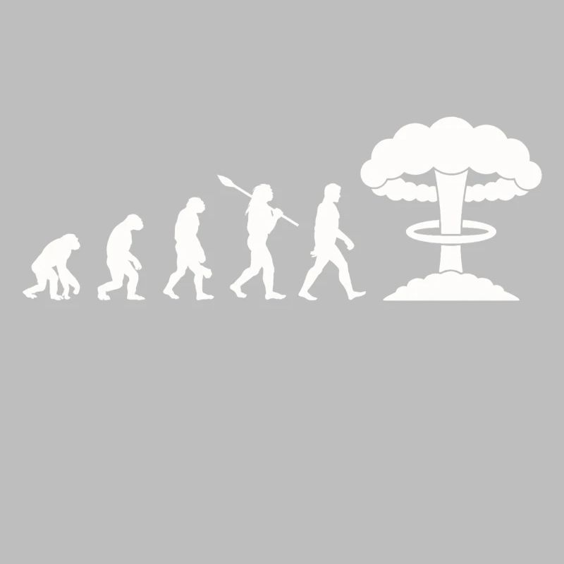 Evolution-Atombombe