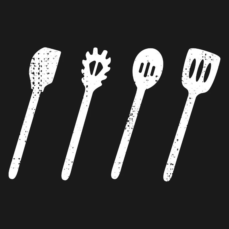 Wooden Spoon Set Drawing