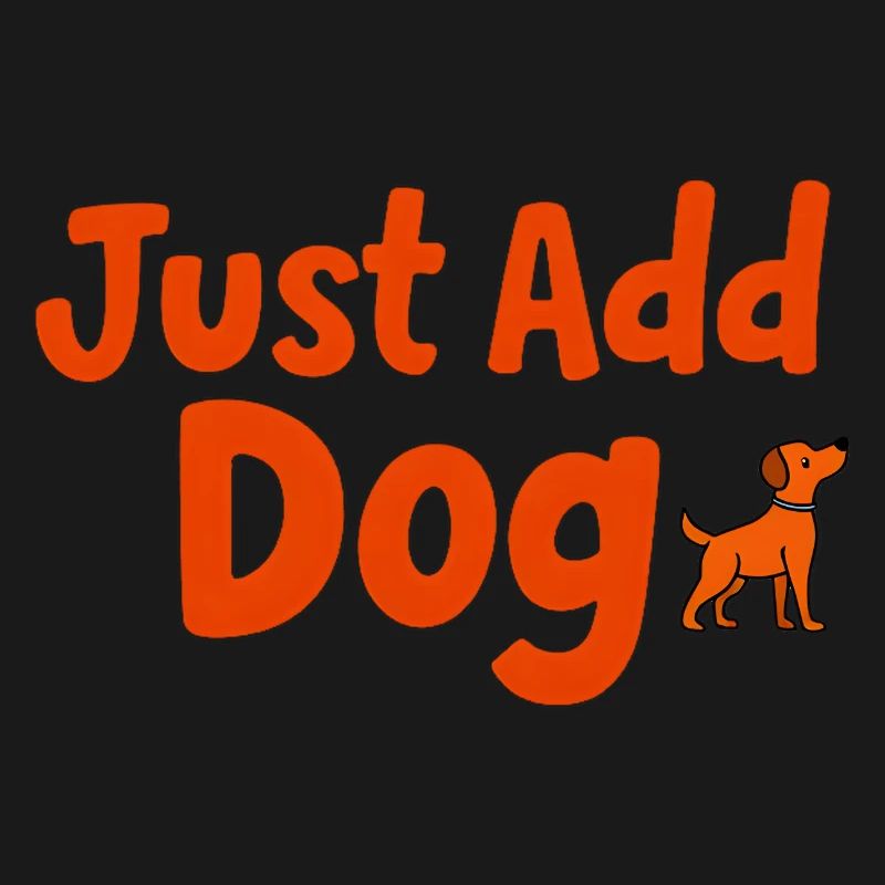 Ajoutez simplement l’impression de chien