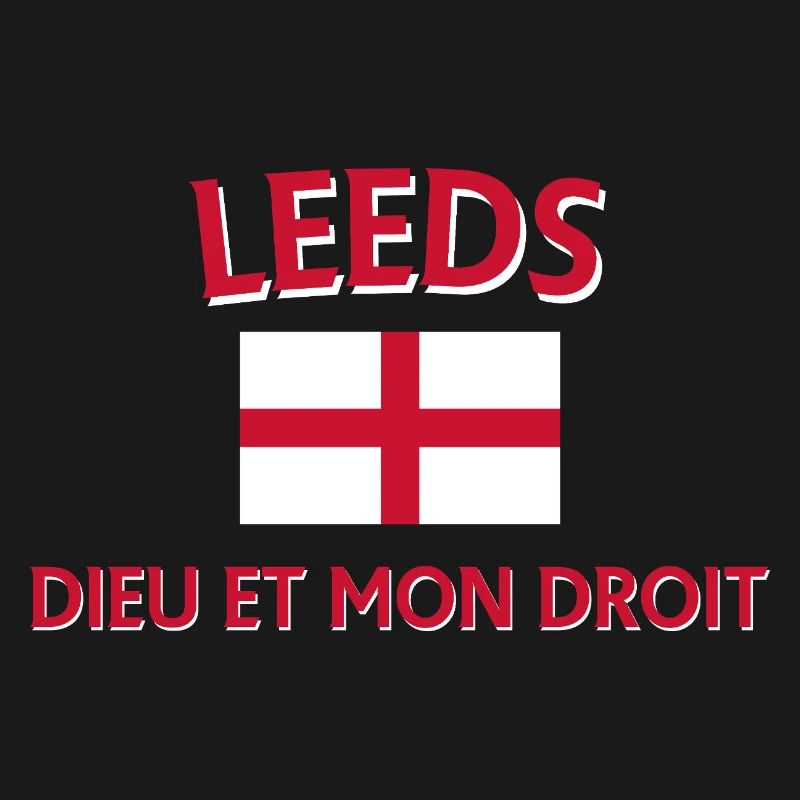 Conception du drapeau croisé de Leeds