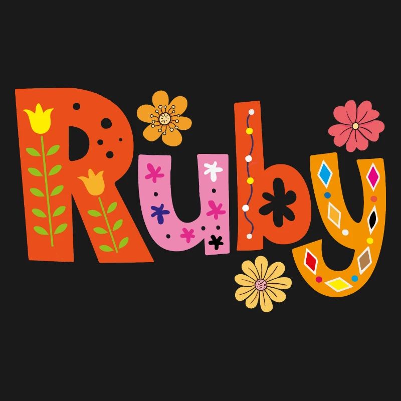 Personalisierter Ruby-Name