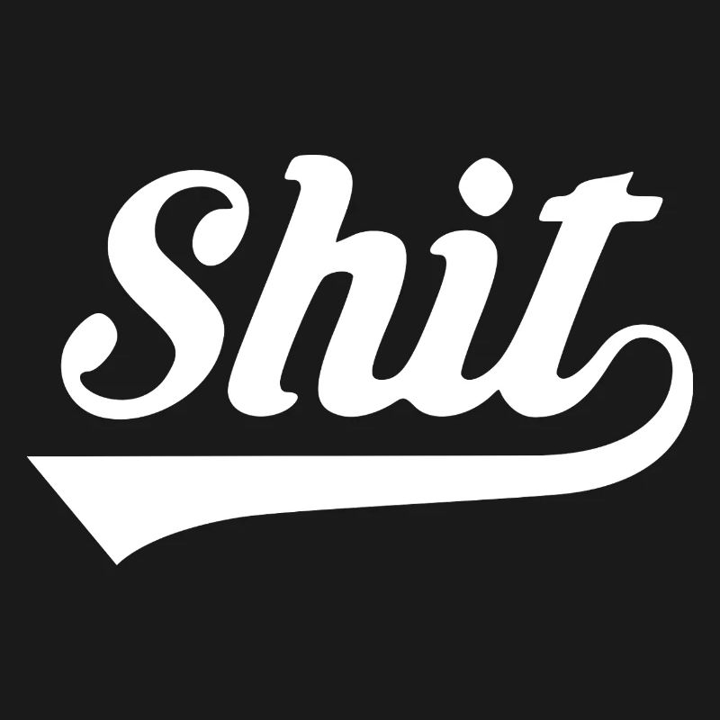 Merde Rétro Script