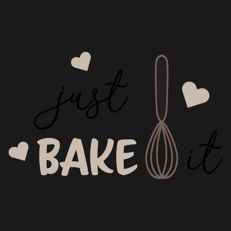 Just Bake It Funny Baking Lover Kitchen Tee