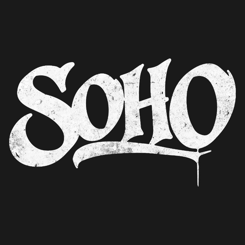 Conception de t-shirts graffiti Soho