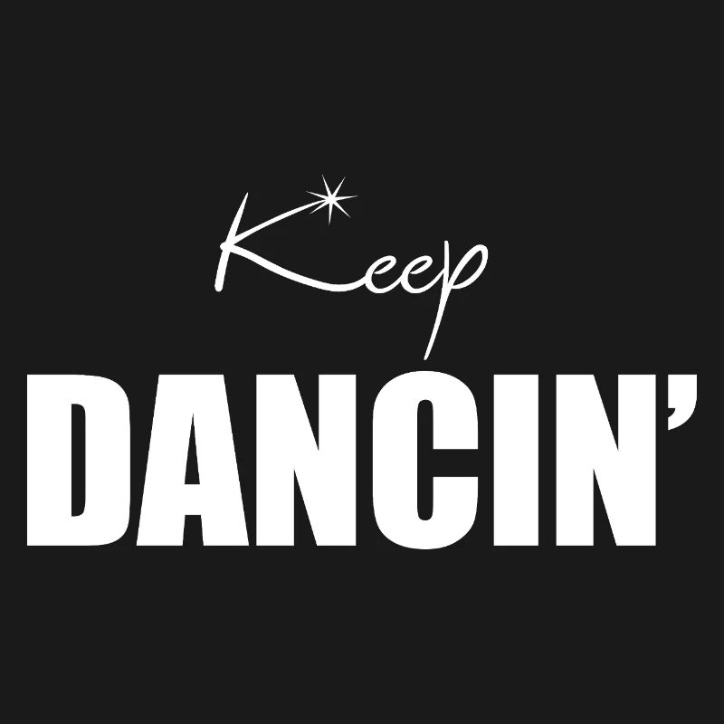 Keep Dancing Retro Dancer Gift & Dance Teacher Top