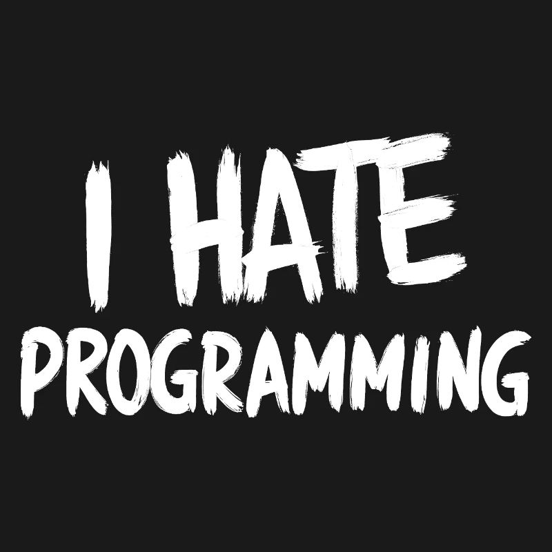 Je déteste programmer un PC PC amusant