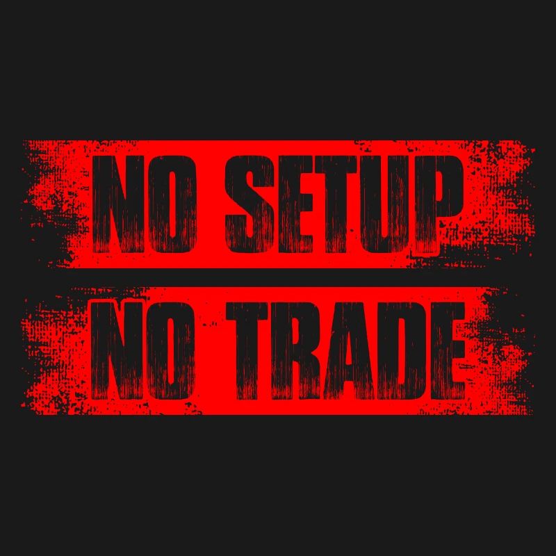 Pas de configuration, pas de commerce, Trader de la Bourse