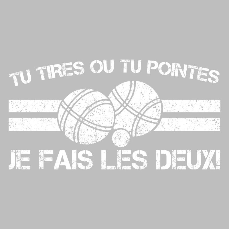 Pétanque zieht oder passt: Ich mache beides