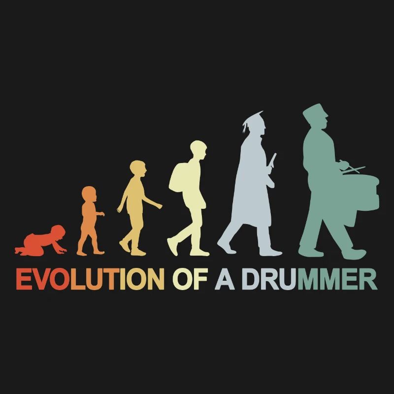 Vintage drummer Evolution