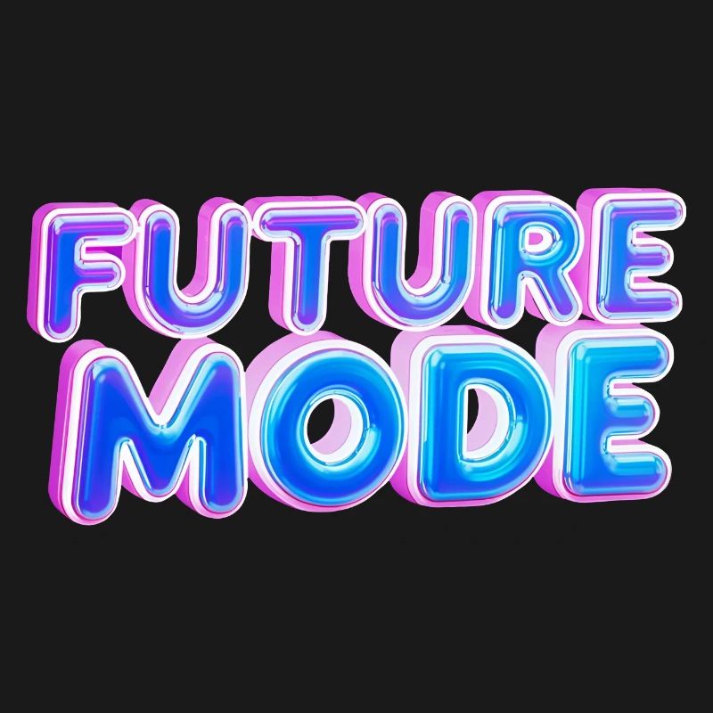 Néon de mode future