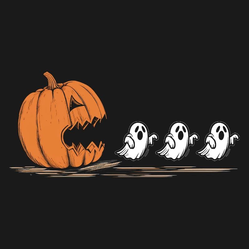 Cracking Pumpkin Ghost Parade
