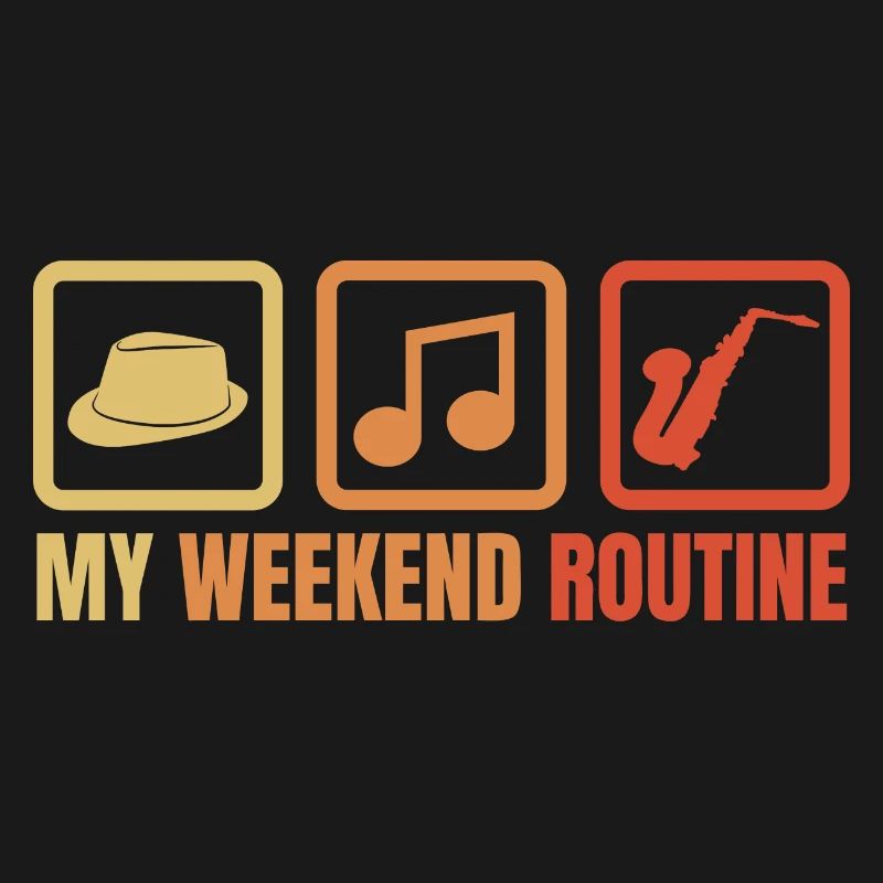 Saxophonist Weekend Routine