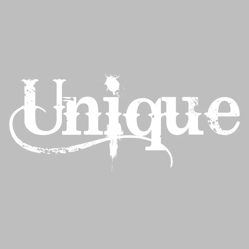 Unique Einzigartig Unikat Selbstwert Einzig Artig