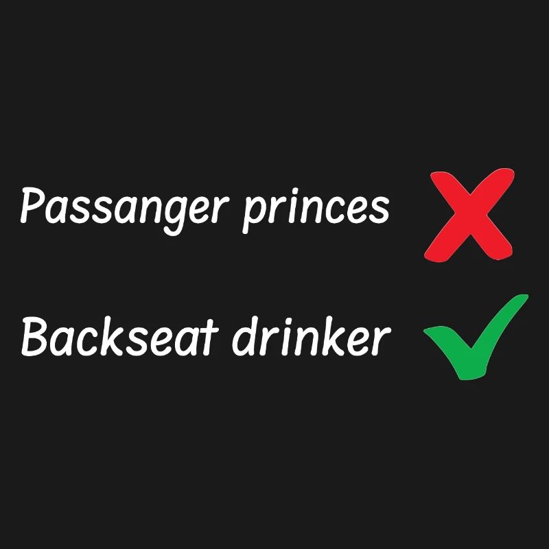 Backseat Drinker