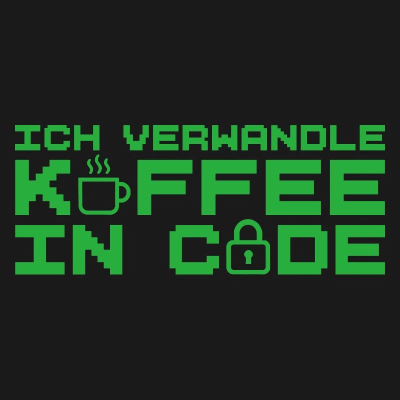 Informatik Verwandle Kaffee in Code Programmierer