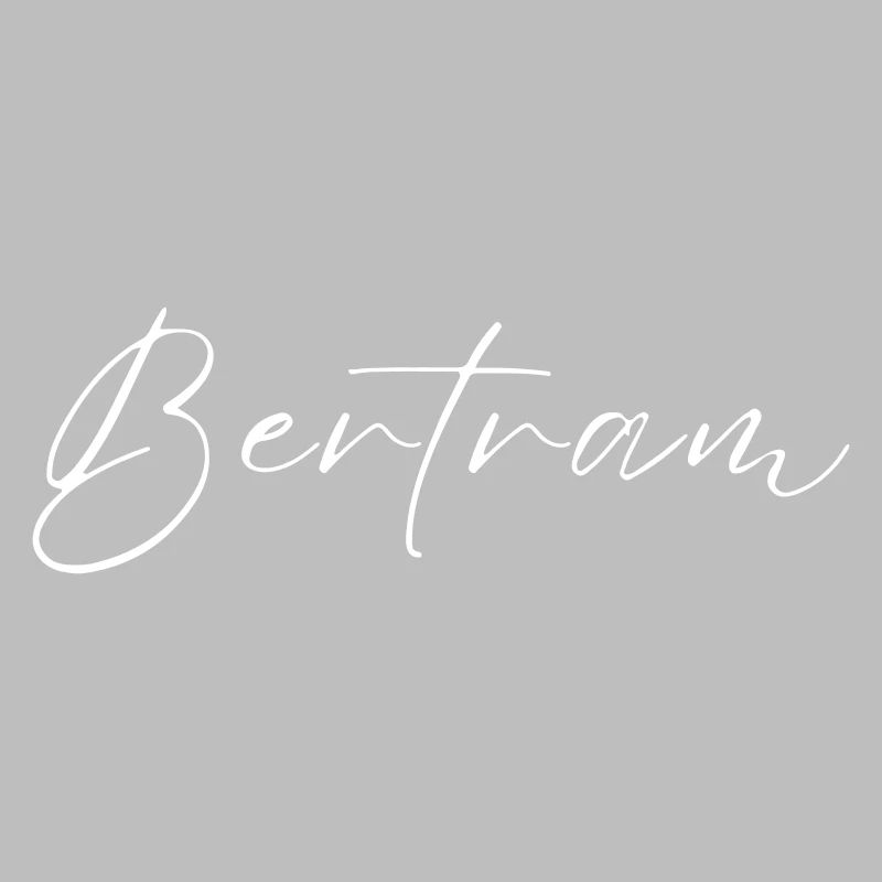 Bertram Nom avec B Nom de garçon Garçon Naissance Bébé