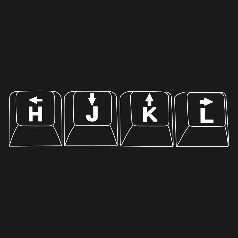 vim hjkl keys