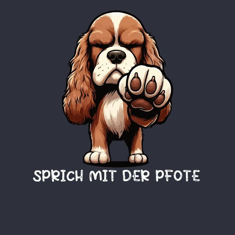 Sprich mit der Pfote Cocker Spaniel Cockerhund