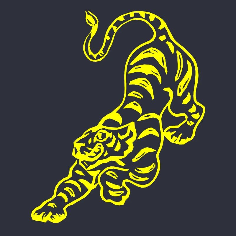 Chinese tiger pattern