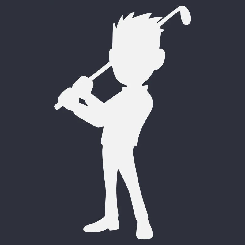 Golf Design, Golfer Silhouette