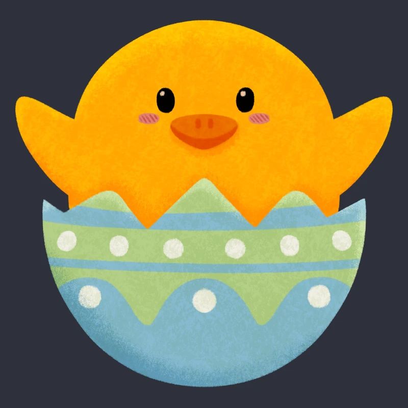 Chick in Easter egg