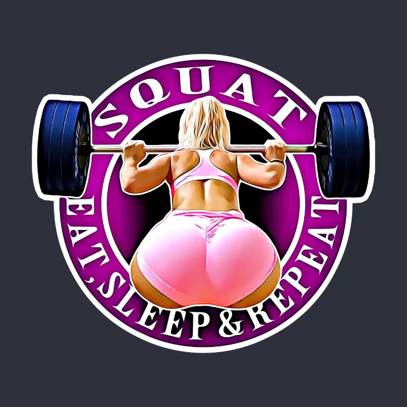 Squat, Eat, Sleep & Repeat.