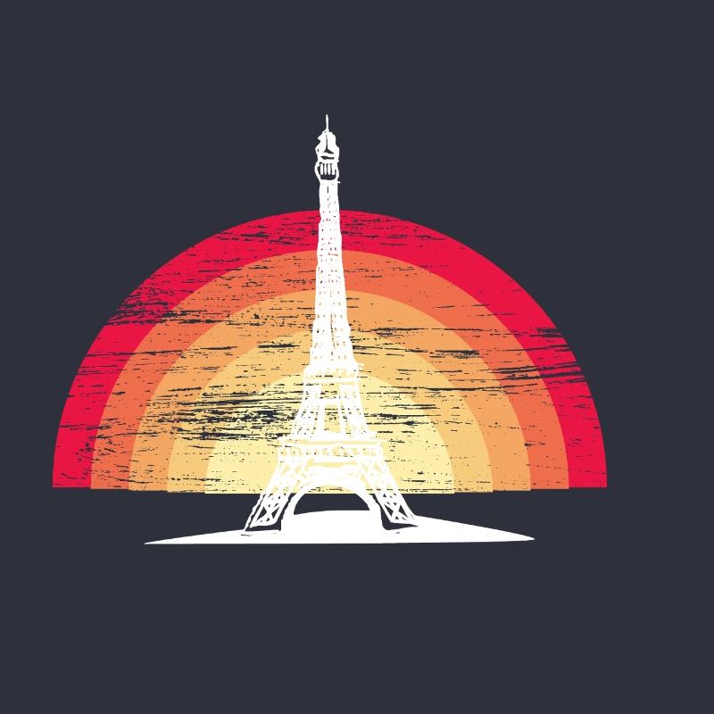 Sunset in Paris - with Eiffel Tower