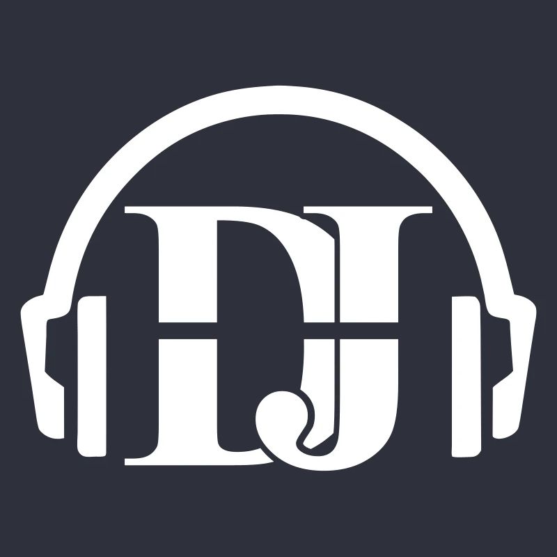 DJ Techno Design Kopfhörer und DJ