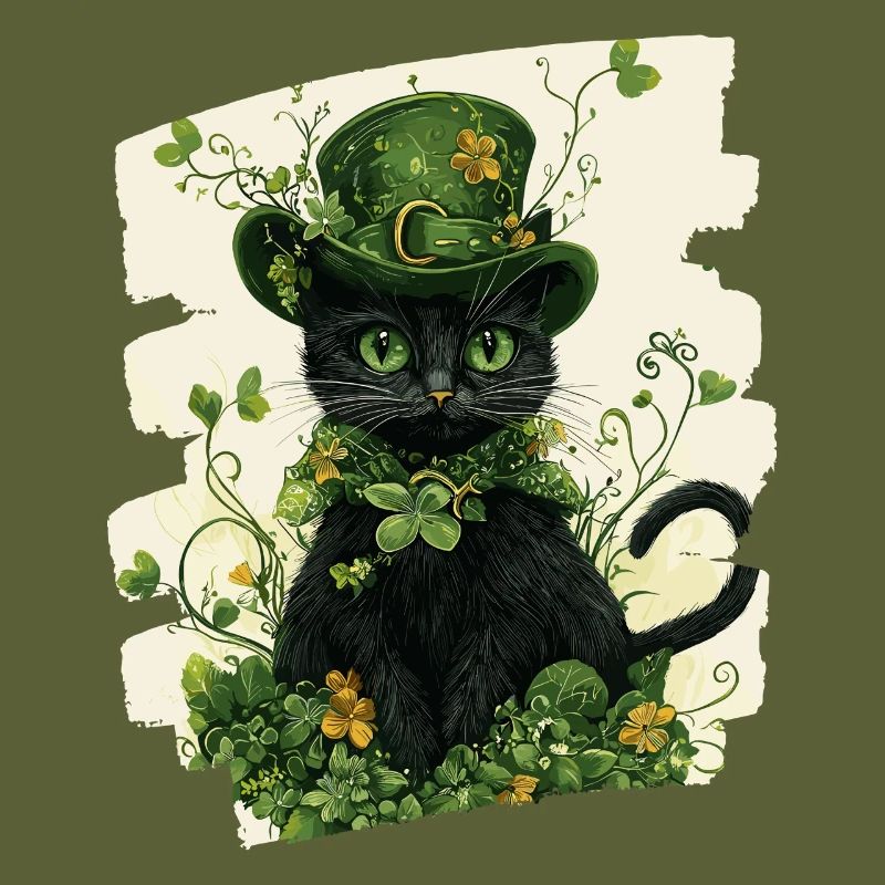 Chat de la Saint-Patrick