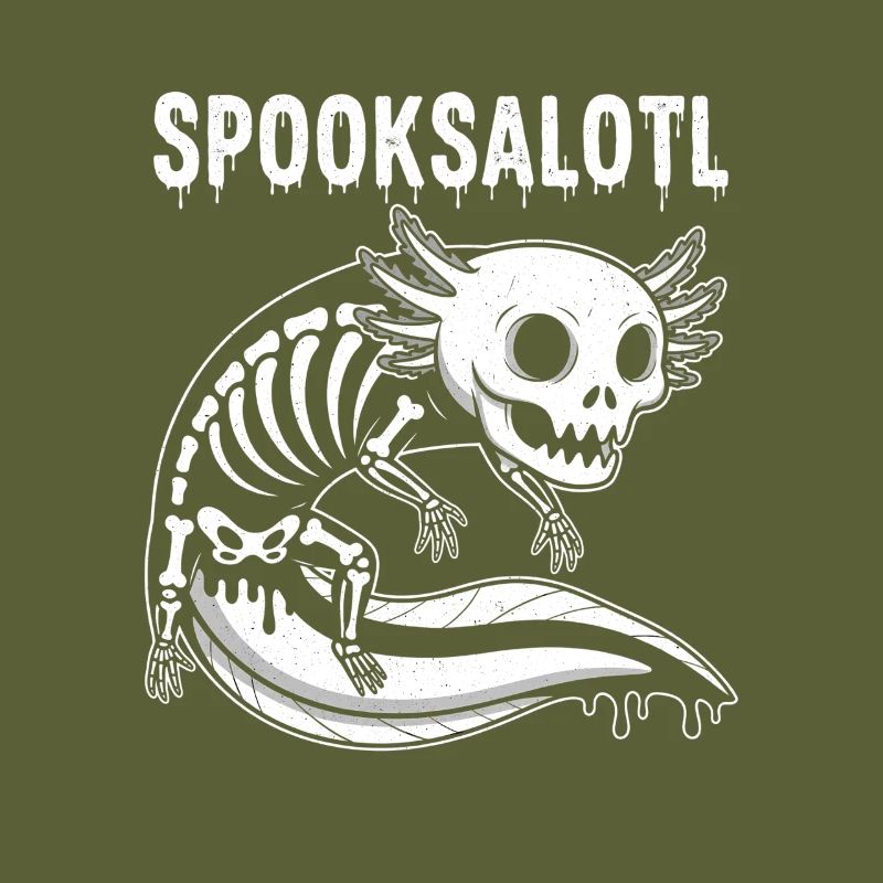 Spukschädel auf Skeletteide