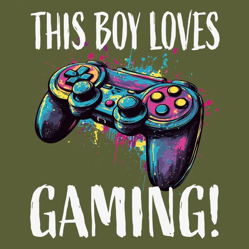 This Boy Loves Gaming Controller