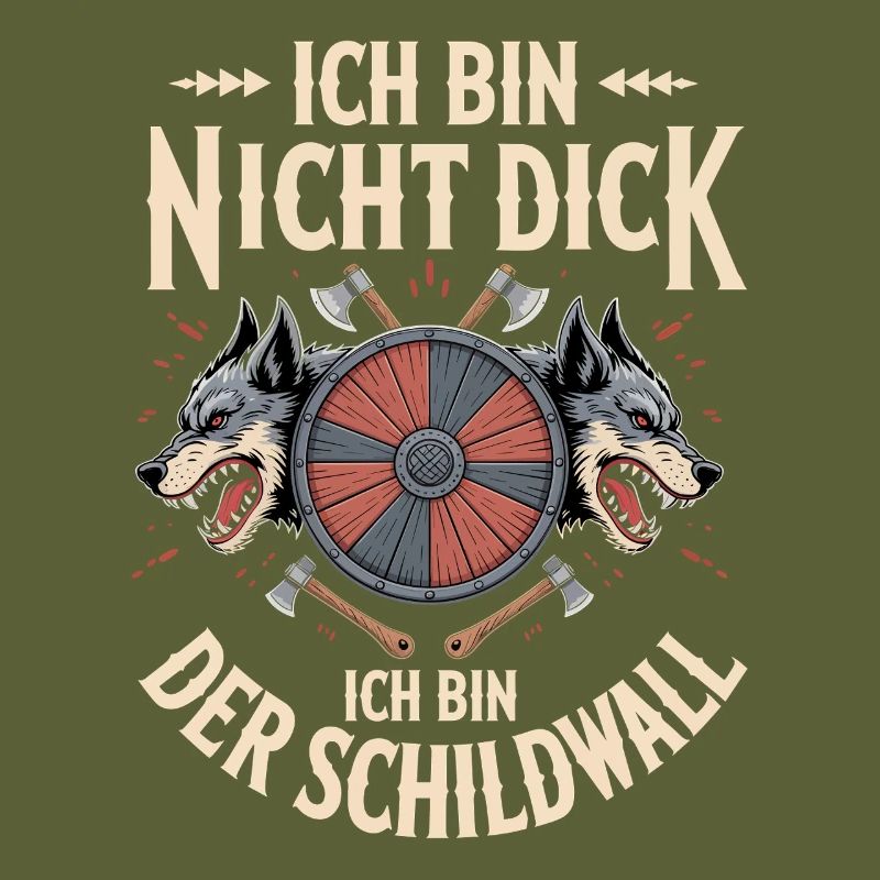 Not a thick shield wall, funny Viking saying