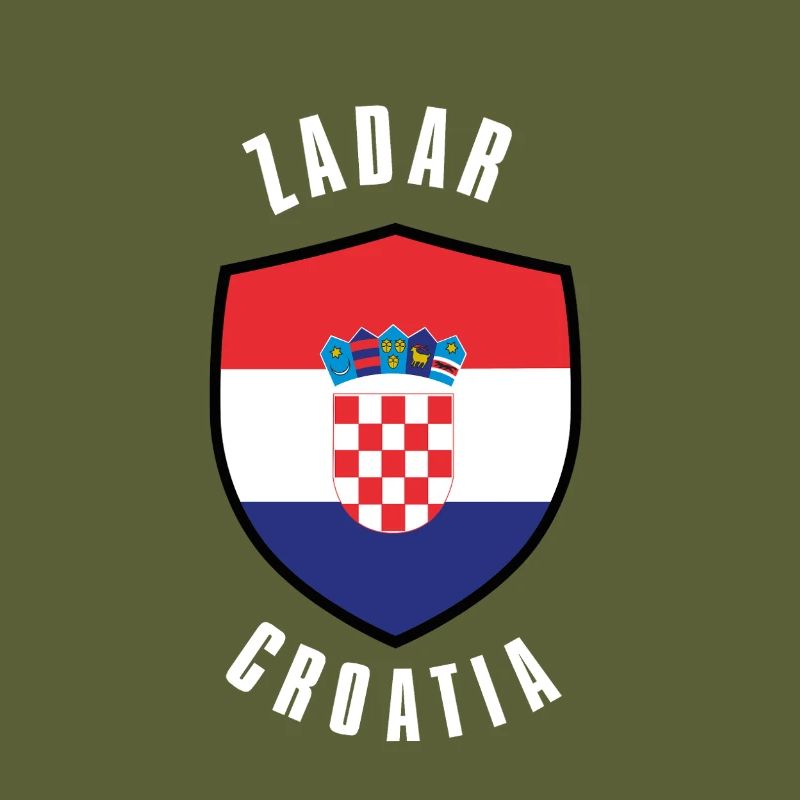 Conception du drapeau du bouclier croate